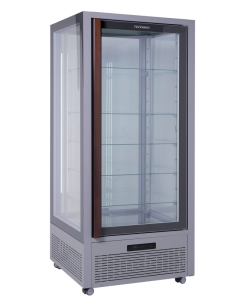 Vitrina de Pastelería - Temp +4°C / +10°C - Capacidad lt 550 - 5 Estantes en Rejilla - cm 81 x 69.5 x 187.5 h