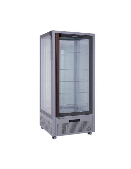 Vetrina Pasticceria - Temp -10°C / -19°C - Capacità lt 550 - 6 Ripiani in Griglie - cm 81 x 69.5 x 187.5 h
