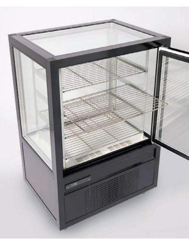 Pastry and ice cream display case - Temperature...