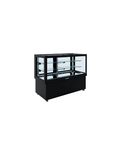 Expositor horizontal - Temperatura +5/-18°C - Capacidad lt 440 - 4 estantes de cristal cm 39,5 x 61,4 - cm 134 x 72,5 x 115 h