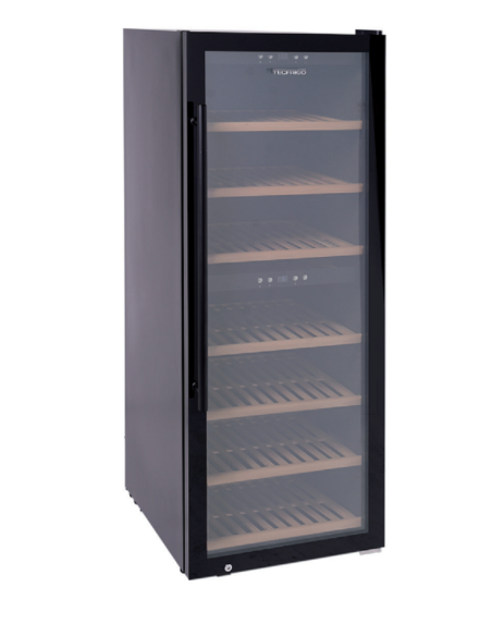 Expositor de vinos - Temperatura +5°+20°C - cm 59,5 x 63 x 159 h