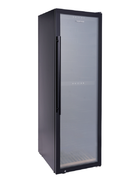 Expositor para vino - Doble zona Temperatura +5°C/+20°C / +5°+20°C - Cm 59.5 x 69.5 x 186.5 h