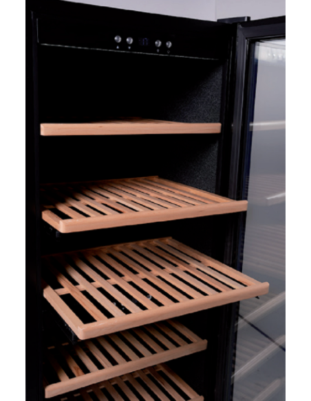 Wine Display - Double zone Temperature +5°C/+20°C / +5°+20°C - Cm 59.5 x 69.5 x 186.5 h