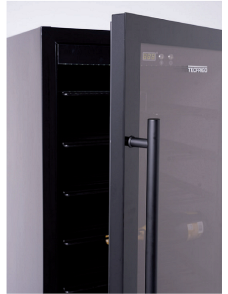 Wine Display - Double zone Temperature +5°C/+20°C / +5°+20°C - Cm 59.5 x 69.5 x 186.5 h