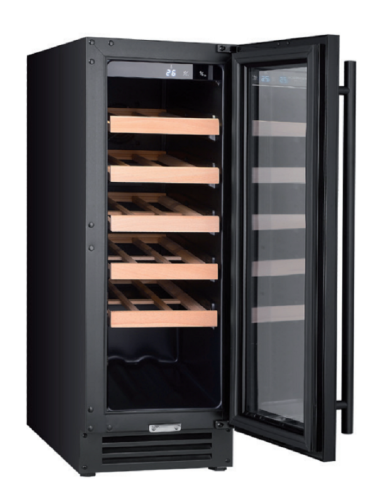 Espositore vino - Temperatura +5°C+20°C -  Cm...