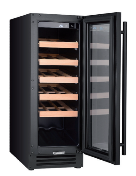 Espositore vino - Temperatura +5°C+20°C -  Cm 29.5 x 57 x 82 h