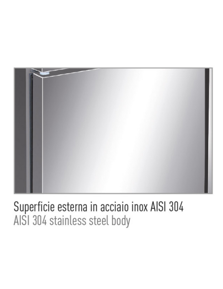 Abbattitore di temperatura 3 teglie GN 2/3 ( cm 35.4 x 32.5 ) - Cm 66 x 65 x 43 h