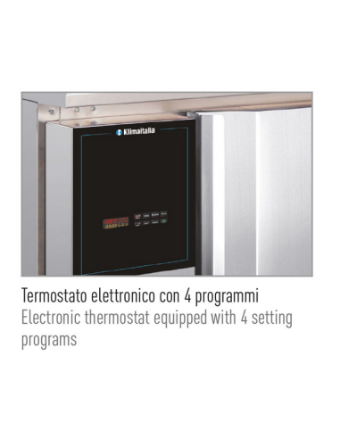 Abbattitore di temperatura 5 teglie GN1/1 - cm...