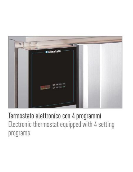 Abbattitore di temperatura 5 teglie GN1/1 - cm 60 x 40 - Cm 80 x 87.7 x 84 h