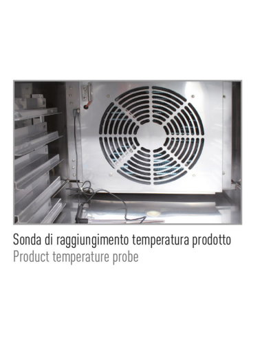 Enfriador profesional 10 bandejas GN1/1 - cm 60...