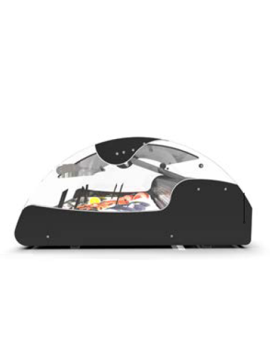 Vitrina refrigerada para pescado - N° 3 x GN...