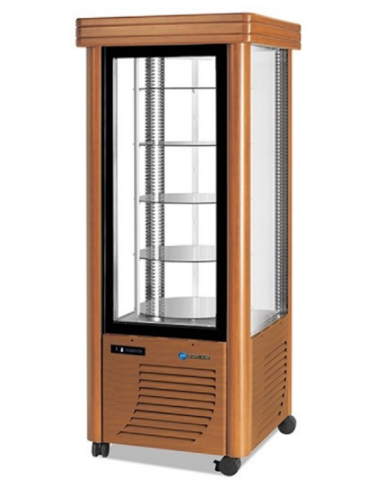 Vitrina refrigerada con exposición en todos los...