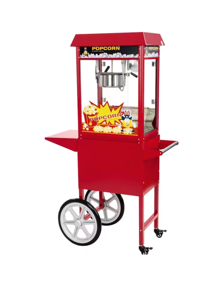 Máquina de palomitas con carro - cm 94 x 51 x 155 h