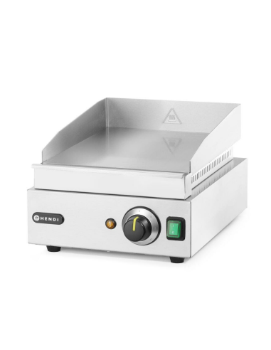 FryTop eléctrico con placa cromada lisa - cm 30...