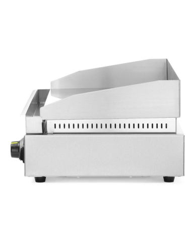 FryTop eléctrico con placa cromada lisa - cm 30...