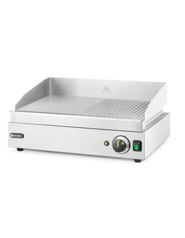 FryTop Elettrico con Piastra Liscia / Rigata -...