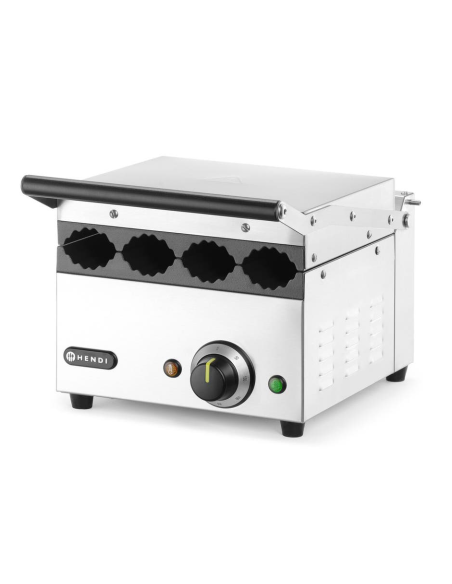 Contact Grill for Hot-Dogs and Tortillas - N° 4 Pieces simultaneous - cm 38.5 x 28.5 x 25.4 h