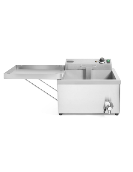 Freidora eléctrica para tortitas - Tazón Litros12 - cm 63 x 86 x 43.8 h
