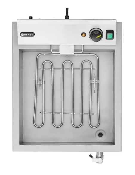 Freidora eléctrica para tortitas - Tazón Litros12 - cm 63 x 86 x 43.8 h