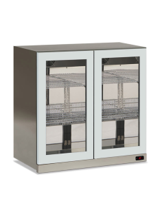 Refrigerated wall cabinet 2 doors - Capacity liters 195 -...