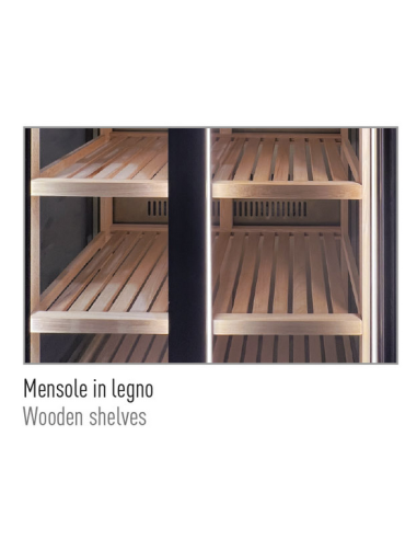 Wine fridge - Temperature +3°/ +20°C - Cm 90 x...