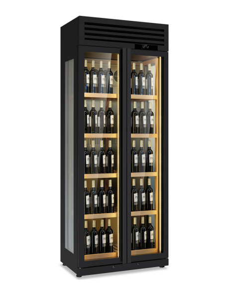 Frigorífico para vinos – Temperatura +3°/+20°C – Cm 90 x 58.2 x 230.5 h
