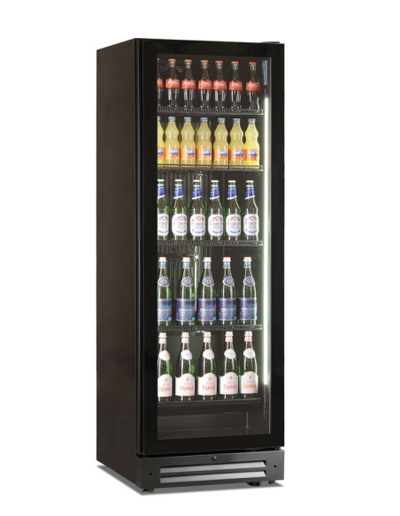 Professional refrigerated display cabinet 274 L with glass door – Cm 60 x 64.9 x 180.1 h