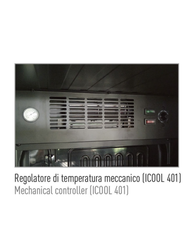 Vetrina refrigerata professionale 274 litri con...