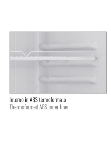 Professional refrigerated display cabinet 240 L...