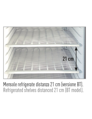 Vitrina Refrigerada - Capacidad lt 400 - cm 60...