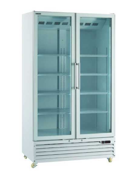Vitrina refrigerada con puerta de vidrio – 1000 Lt – 0/+10 °C – 113 x 72 x 202,3 cm