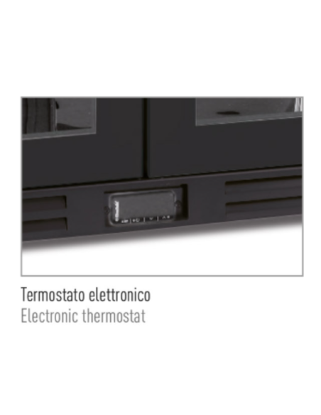 Back counter with 2 doors - Capacity liters 150 - Cm 90 x 52.6 x 83.5 h