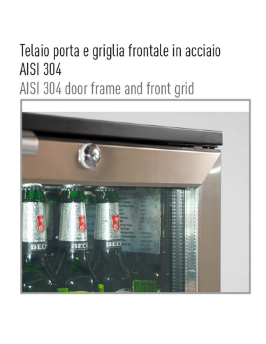 Refrigerated undercounter display 1 door – 136...