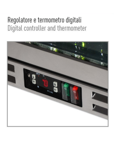 Refrigerated undercounter display 1 door – 136...