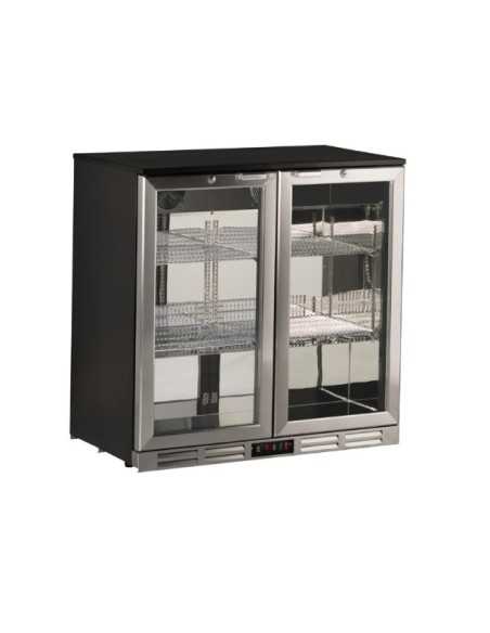 Refrigerated undercounter display 2 doors – 222 L capacity – 90 x 53 x 89.6 cm