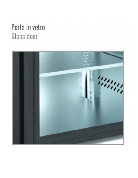 Mostrador refrigerado 2 puertas de vidrio – 315 litros – 146.2 x 53.5 x 86 cm
