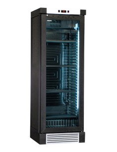Vitrina refrigerada para vino 382 litros en madera negra... 2