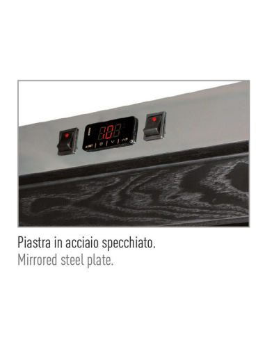 Vitrina refrigerada para vino color negro - 764...