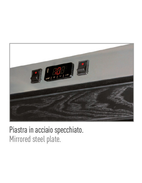 Refrigerated wine display white color - 764 liters - dual temperature with 2 glass doors – 129.5 x 63.5 x 188 cm