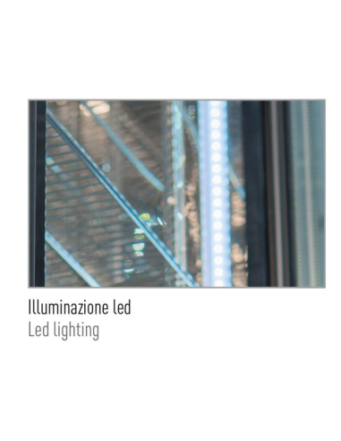 Refrigerated wine display black – 300 liters –...