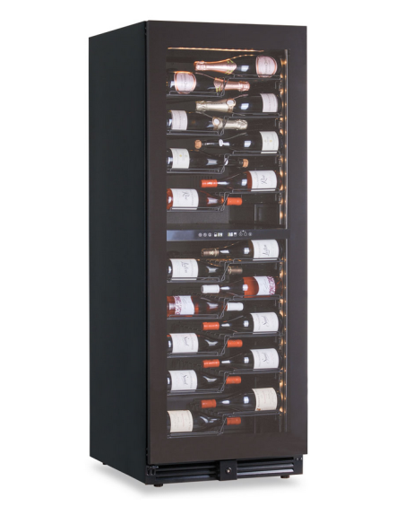 Refrigerated display case for wine - Temperature: +2°C / + 12°C +12°C / +20°C - Cm 59.5 x 69 x 160 h
