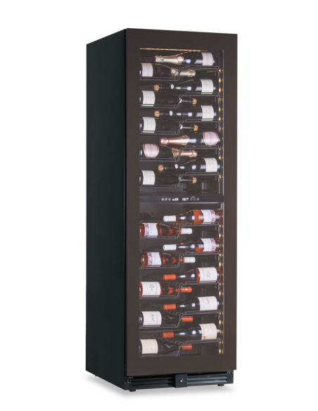 Refrigerated display case for wine 423 liters - Double temperature - Cm 59.5 x 69 x 180 h