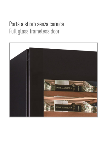 Refrigerated display case for wine -...