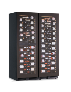 Refrigerated display case for wine - Three temperature...