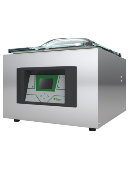 Vacuum bell - Sealing bar cm 45 - cm 56 x 61 x 46 h