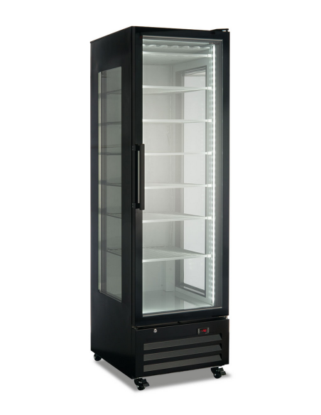 Pastry Freezer Display with 3 Glass Sides - 396 Lt - Temperature -23 / -18°C