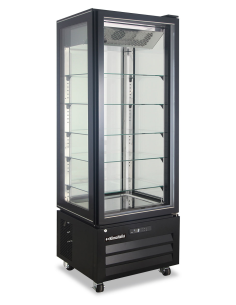 Vitrina de cristal ventilada de 4 caras para pastelería -... 2