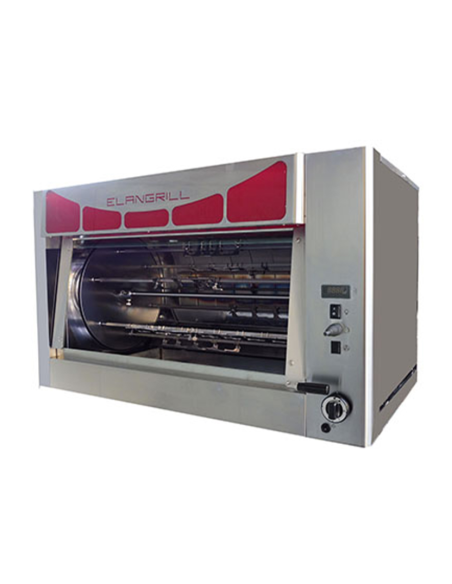 Rotor planetario de gas - N. 30 pollos - N.6 varillas - cm 125 x 71 x 73 h