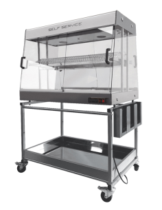 Escaparate caliente para pollo asado - cm 113.3 x 71.4 x... 2