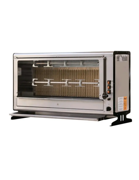 Rueda vertical eléctrica - N. 12 pulgadas - 4 varillas - cm 70 x 39.1 x 81.8 h